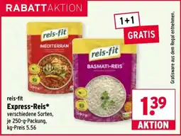 Wasgau reis-fit Express-Reis* Angebot