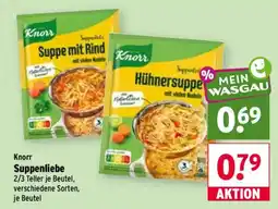 Wasgau Knorr Suppenliebe Angebot