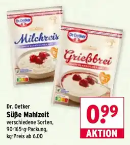 Wasgau Dr. Oetker Süße Mahlzeit Angebot
