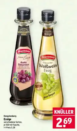 Wasgau Hengstenberg Essige Angebot