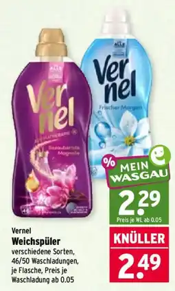 Wasgau Vernel Weichspüler Angebot