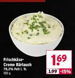 Wasgau Frischkäse-Creme Bärlauch Angebot