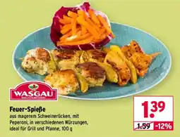 Wasgau WASGAU Feuer-Spieße Angebot