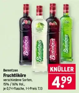 Wasgau Berentzen Fruchtliköre Angebot