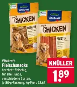 Wasgau Vitakraft Fleischsnacks Angebot