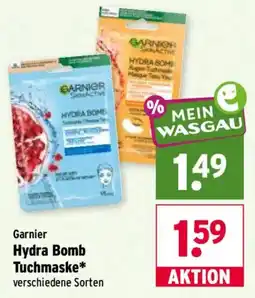 Wasgau Garnier Hydra Bomb Tuchmaske* Angebot