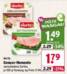 Wasgau Herta Genuss-Momente Angebot