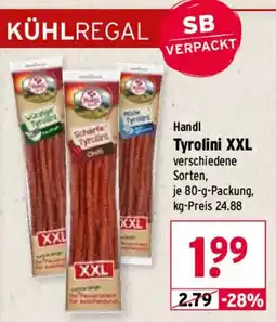Wasgau Tyrolini XXL Angebot