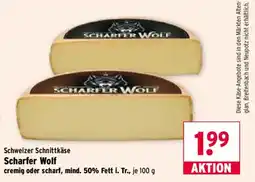 Wasgau Schweizer Schnittkäse Scharfer Wolf Angebot