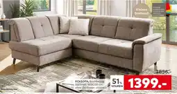 porta ECKSOFA, Stoffbezug Angebot