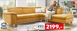 porta ECKSOFA, echtes Leder Angebot
