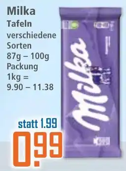 Klaas und Kock Milka Tafeln Angebot
