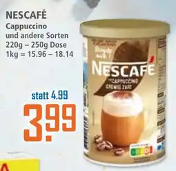 Klaas und Kock NESCAFÉ Cappuccino Angebot