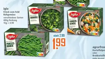 Klaas und Kock iglo Rohgemüse Angebot