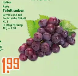 Klaas und Kock Rote Tafeltrauben Angebot