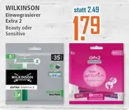 Klaas und Kock WILKINSON Einwegrasierer Extra 2 Beauty oder Sensitive Angebot
