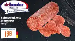 Klaas und Kock drilander Luftgetrocknete Mettwurst Angebot