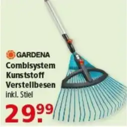Multi Markt GARDENA Combisystem Kunststoff Verstellbesen Angebot