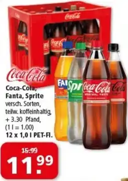 Multi Markt Coca-Cola, Fanta, Sprite Angebot