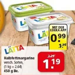 Multi Markt LÄTTA Halbfettmargarine Angebot