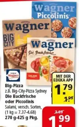 Multi Markt Wagner Big-Pizza Angebot