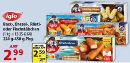 Multi Markt iglo Back-, Brezel-, Röstl- oder Fischstäbchen Angebot