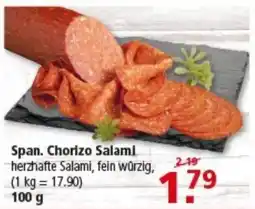 Multi Markt Span. Chorizo Salami Angebot