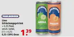 Multi Markt PAULBERGER Limo Erfrischungsgetränk Angebot
