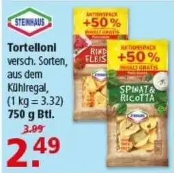 Multi Markt Tortelloni STEINHAUS Angebot