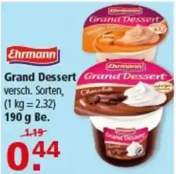Multi Markt Ehrmann Grand Dessert Angebot
