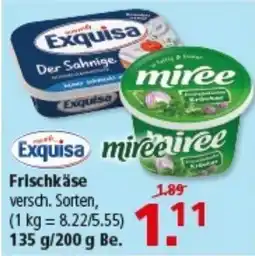 Multi Markt Exquisa Frischkäse Angebot