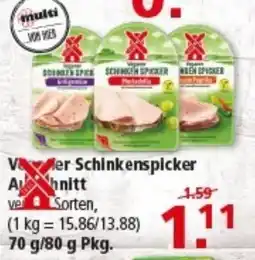 Multi Markt Veganer Schinkenspicker Angebot