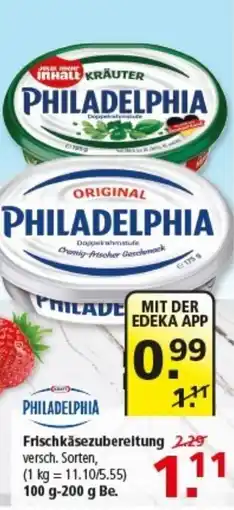 Multi Markt Philadelphia Frischkäsezubereitung Angebot