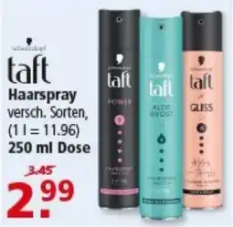 Multi Markt taft Haarspray Angebot