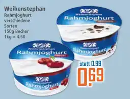 Klaas und Kock Weihenstephan Rahmjoghurt Angebot