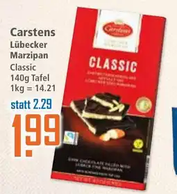 Klaas und Kock Carstens Lübecker Marzipan Classic Angebot