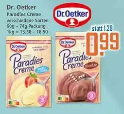 Klaas und Kock Dr. Oetker Paradies Creme Angebot