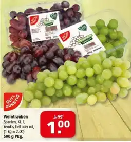 Multi Markt Weintrauben Angebot
