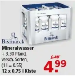 Multi Markt Bismarck Mineralwasser Angebot
