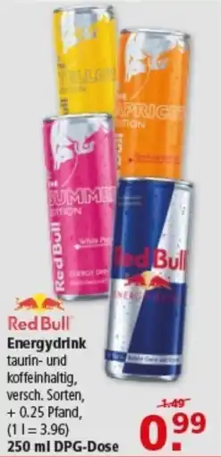 Multi Markt Red Bull Energydrink Angebot