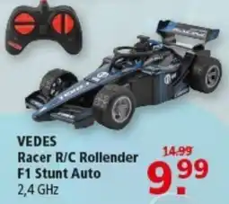 Multi Markt VEDES Racer R/C Rollender F1 Stunt Auto Angebot