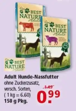 Multi Markt BEST NATURE Adult Hunde-Nassfutter Angebot