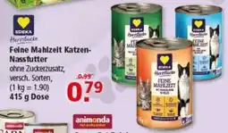 Multi Markt EDEKA Herzstücke Feine Mahlzeit Katzen-Nassfutter Angebot