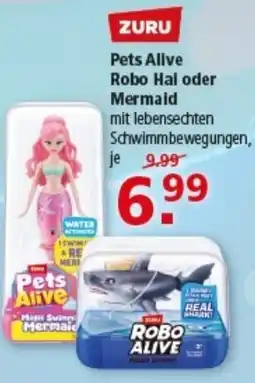 Multi Markt ZURU Pets Alive Robo Hai oder Mermaid Angebot