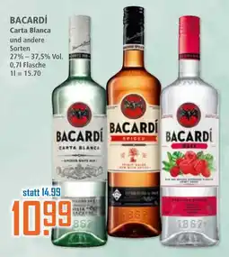 Klaas und Kock BACARDÍ Carta Blanca und andere Sorten Angebot