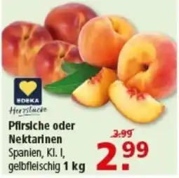 Multi Markt EDEKA Herzstücke Pfirsiche oder Nektarinen Angebot