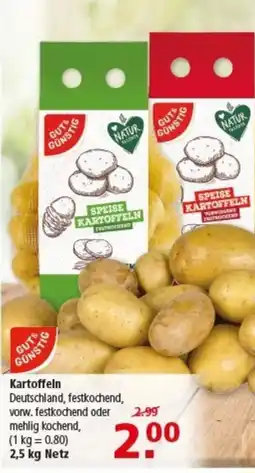 Multi Markt GUT&GÜNSTIG SPEISE KARTOFFELN Angebot
