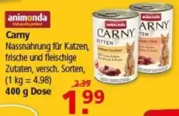 Multi Markt animonda Carny Nassnahrung für Katzen Angebot