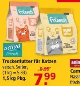 Multi Markt Friends Trockenfutter für Katzen Angebot