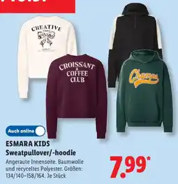 Lidl ESMARA KIDS Sweatpullover/-hoodie Angebot